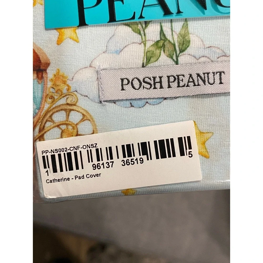 Posh Peanut Catherine Bamboo Swaddle & Head wrap & Changing Pad Cover Bundle